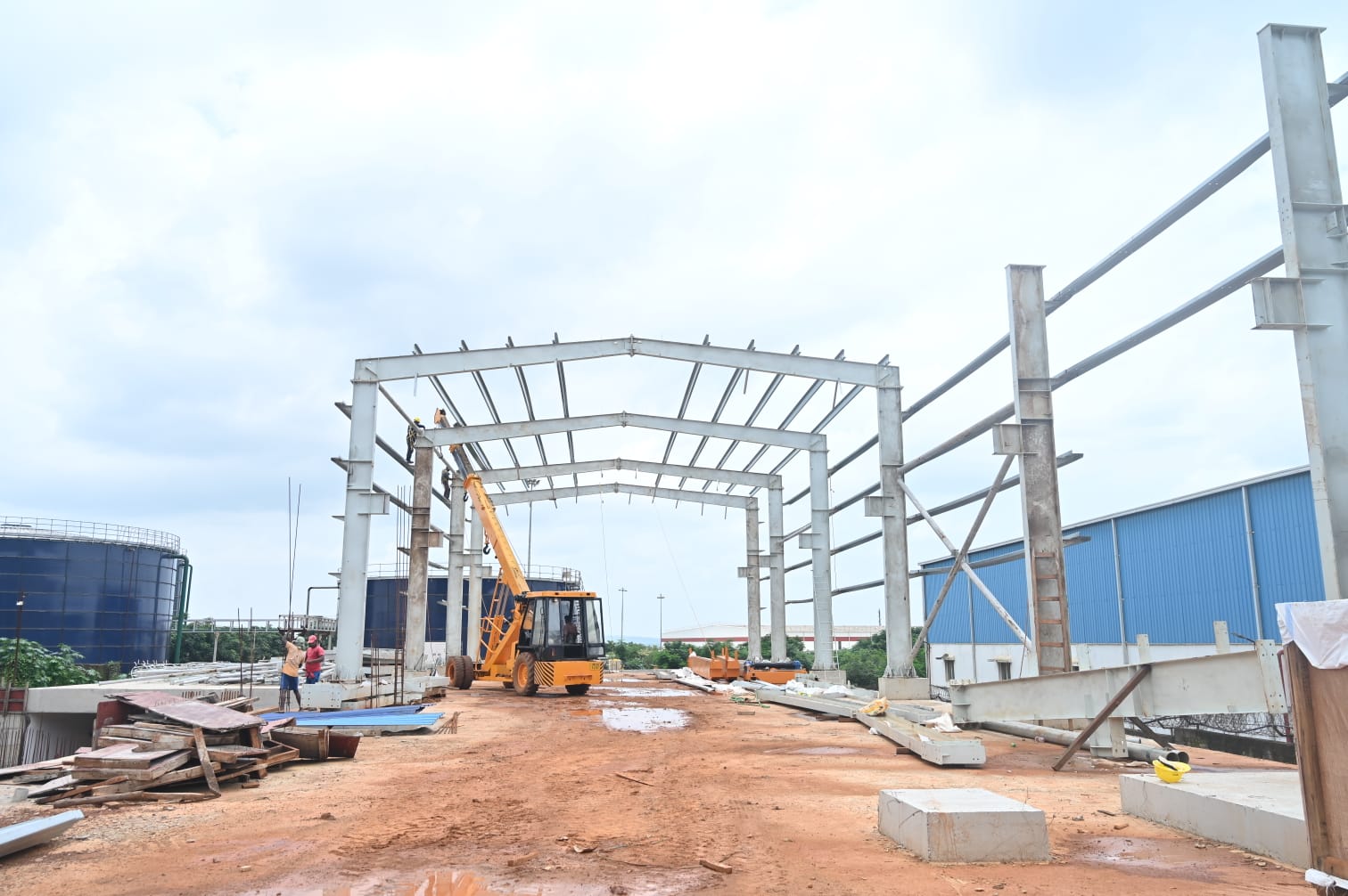 Slurry pipeline pilot project at IMMT